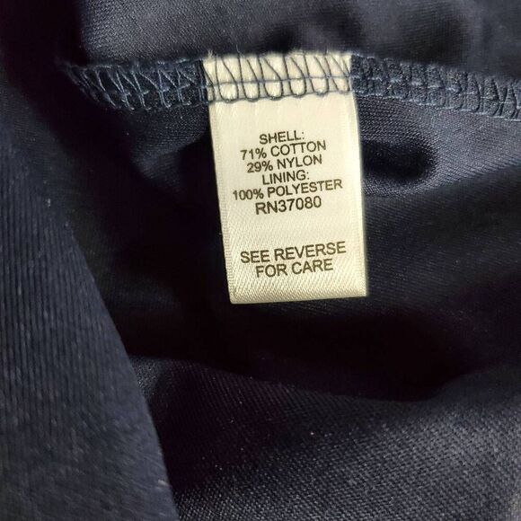 Cato Women’s Navy Blue Tiered Crochet Maxi Skirt Size M - Picture 5 of 6